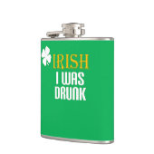 Iers dat ik werd Drink - Flask Heupfles (Links)