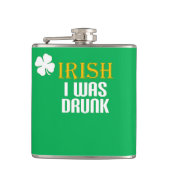 Iers dat ik werd Drink - Flask Heupfles (Voorkant)