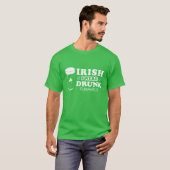 Iers dat ik werd Drink T-shirt (Voorkant volledig)