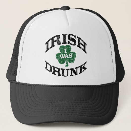 Iers dat ik werd Drink Trucker Pet (Voorkant)