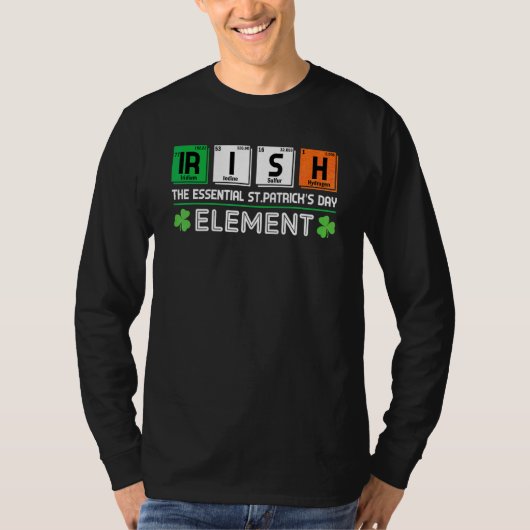 Iers De Essential St Patrick's Day Element Teach T-shirt (Voorkant)
