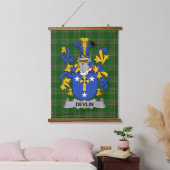 Iers Devlin of O_Devlin Wapen Familiewapen Hangend Wandkleed (Slaapkamer)