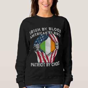 Iers door bloed Amerikaan door geboorte Irish Amer Trui