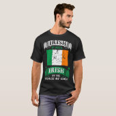 Iers door geboorte Iers door Grace Irish T-shirt (Voorkant volledig)