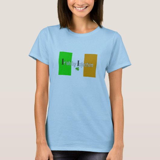 Iers door injectie Dames T-shirt (Voorkant)