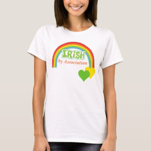 Iers door vereniging Rainbow Heart T-shirt
