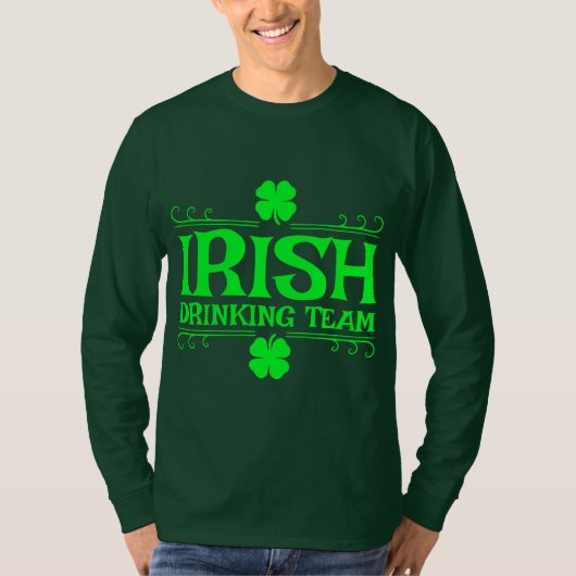 Iers Drankteam T-shirt (Voorkant)