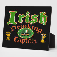 Iers Drink Captain Plaques