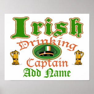 Iers Drink Cptn Poster
