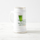 Iers Drink Gezegde 2 - Stein/Mok Bierpul (Voorkant links)