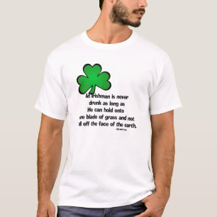 Iers Drink Gezegde 4 - T-Shirt