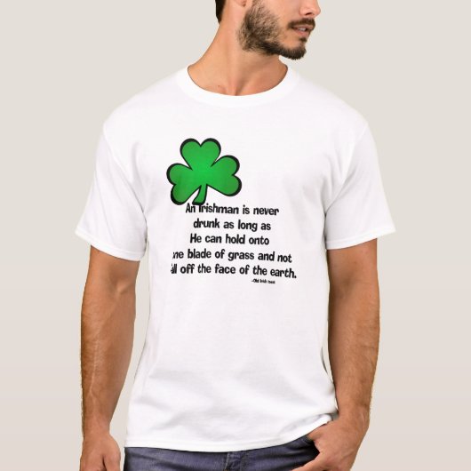 Iers Drink Gezegde 4 - T-Shirt (Voorkant)