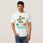 Iers drink St Patricks day T-shirt (Voorkant volledig)