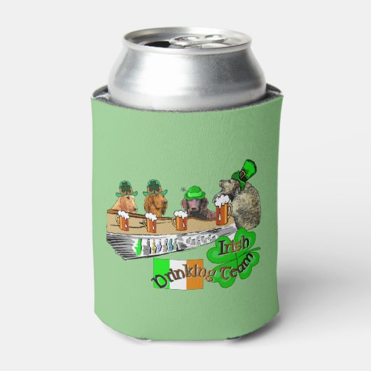 Iers Drink team Blikjeskoeler (Blikje Voorkant)