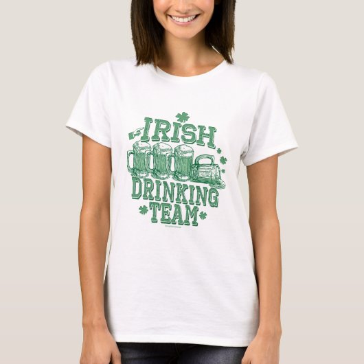 Iers Drink Team Gear T-shirt (Voorkant)