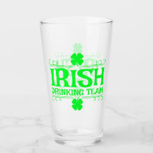 Iers Drink team, Lucky, Shamrock, Green Beer,