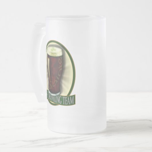 Iers Drink team Matglas Bierpul (Voorkant links)