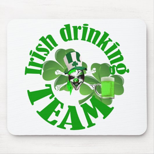 Iers drink team muismat (Voorkant)