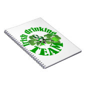 Iers drink team notitieboek (Rechterzijde)