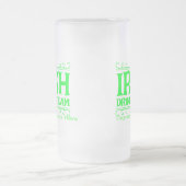 Iers Drink team personaliseren Matglas Bierpul (Center)