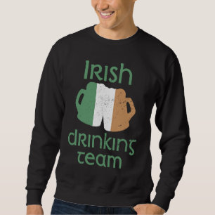Iers Drink team St Patrick's Day Ireland Flag Trui