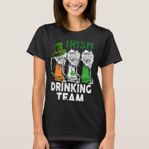 Iers Drink Team St Patrick's Day Mannen Vrouwen Le T-shirt