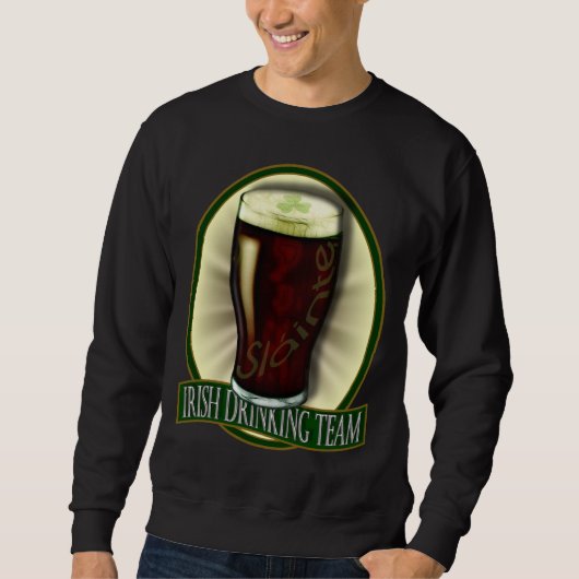 Iers Drink team Sweatshirts Trui (Voorkant)