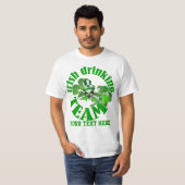 Iers drink team t-shirt (Voorkant volledig)