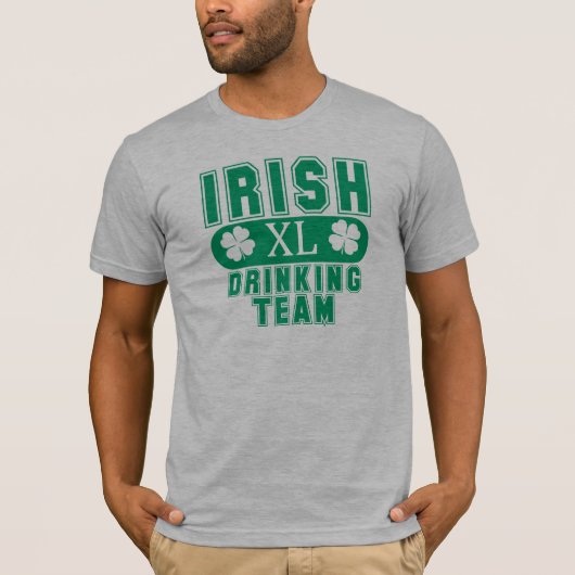 Iers Drink team T-shirt (Voorkant)