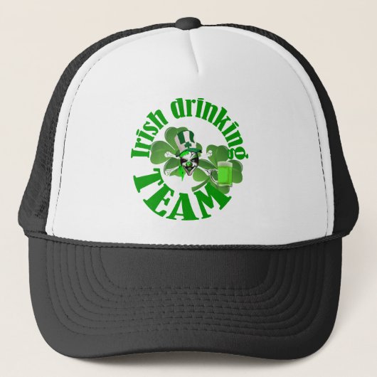Iers drink team trucker pet (Voorkant)