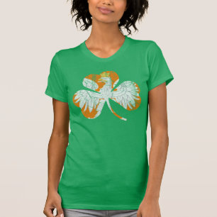  Iers Eagle Heritage Shamrock T-shirt