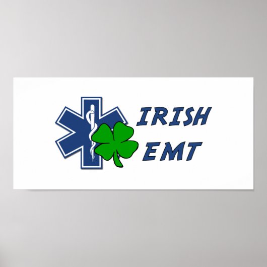Iers EMT Poster (Voorkant)