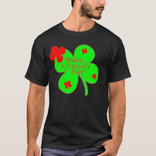 Iers en dankbaar T-shirt (Voorkant)