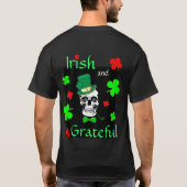 Iers en dankbaar T-shirt (Achterkant)