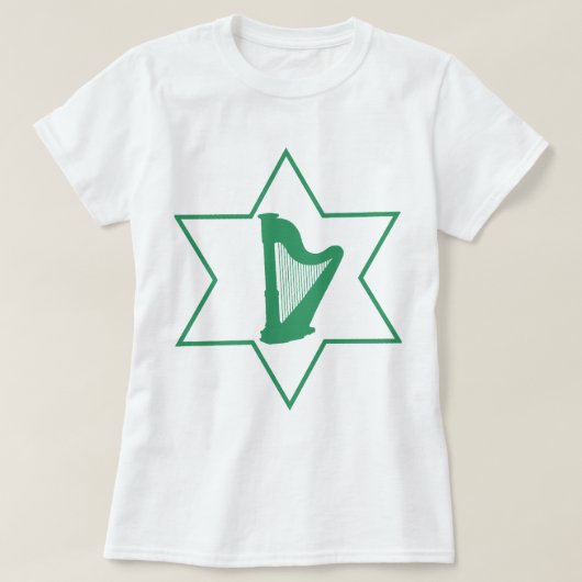Iers en joods t-shirt (Design voorkant)