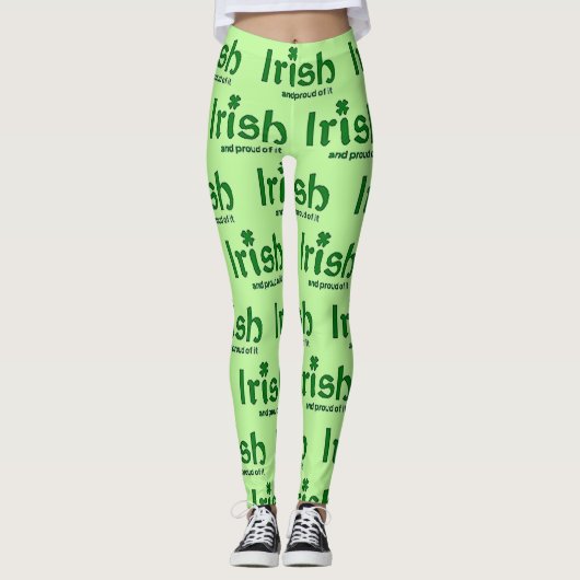 Iers en proud leggings (Voorkant)