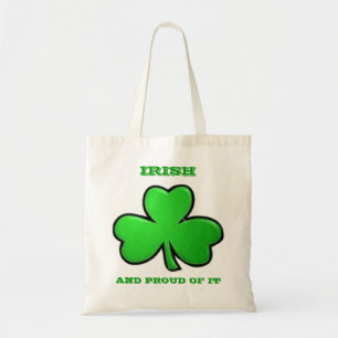 Iers en trots ervan tote bag