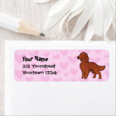 Iers / Engels / Gordon / R&W Setter Love Etiket (Insitu)