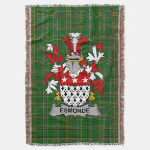 Iers Esmonde Wapen Familiewapen Ierland Deken
