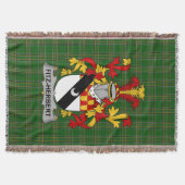 Iers Fitz-Herbert Wapen Familie Crest Ierland Deken (Voorkant)