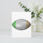 Iers Football Briefkaart (Staand voorkant)