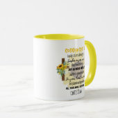 Iers gebed voor GODDOCHTER - Gepersonaliseerd gesc Mok (Voorkant rechts)