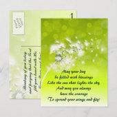 Iers gebed voor zegeningen Aangepast Briefkaart (Voorkant / Achterkant)