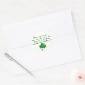 Iers Gedicht Stickers (Envelop)