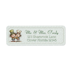 Iers geïnspireerde St. Patrick's Day Etiket