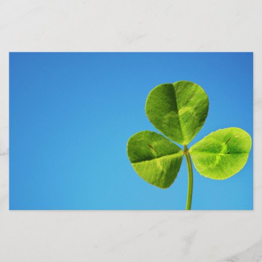 Iers geluk briefpapier (Voorkant)