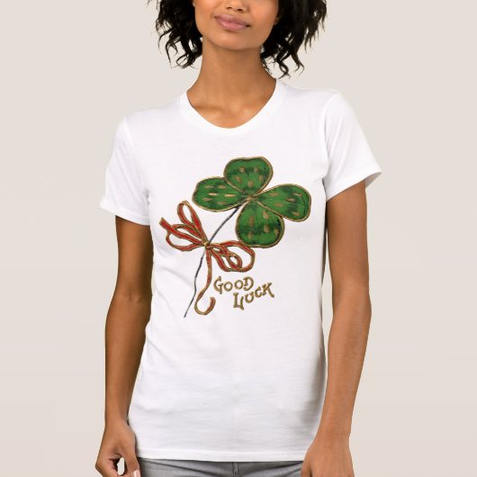Iers Geluk Dames T-shirt (Voorkant)