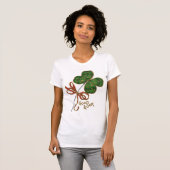 Iers Geluk Dames T-shirt (Voorkant volledig)