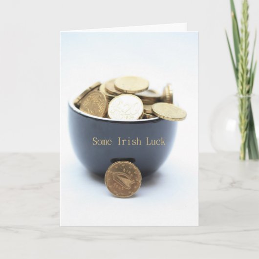 Iers geluk kaart (Voorkant)
