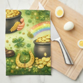 Iers Geluk Keukenhanddoek (Quarter Fold)